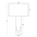 Regina Andrew, SACHA ALABASTER TABLE LAMP, TABLE LAMPS