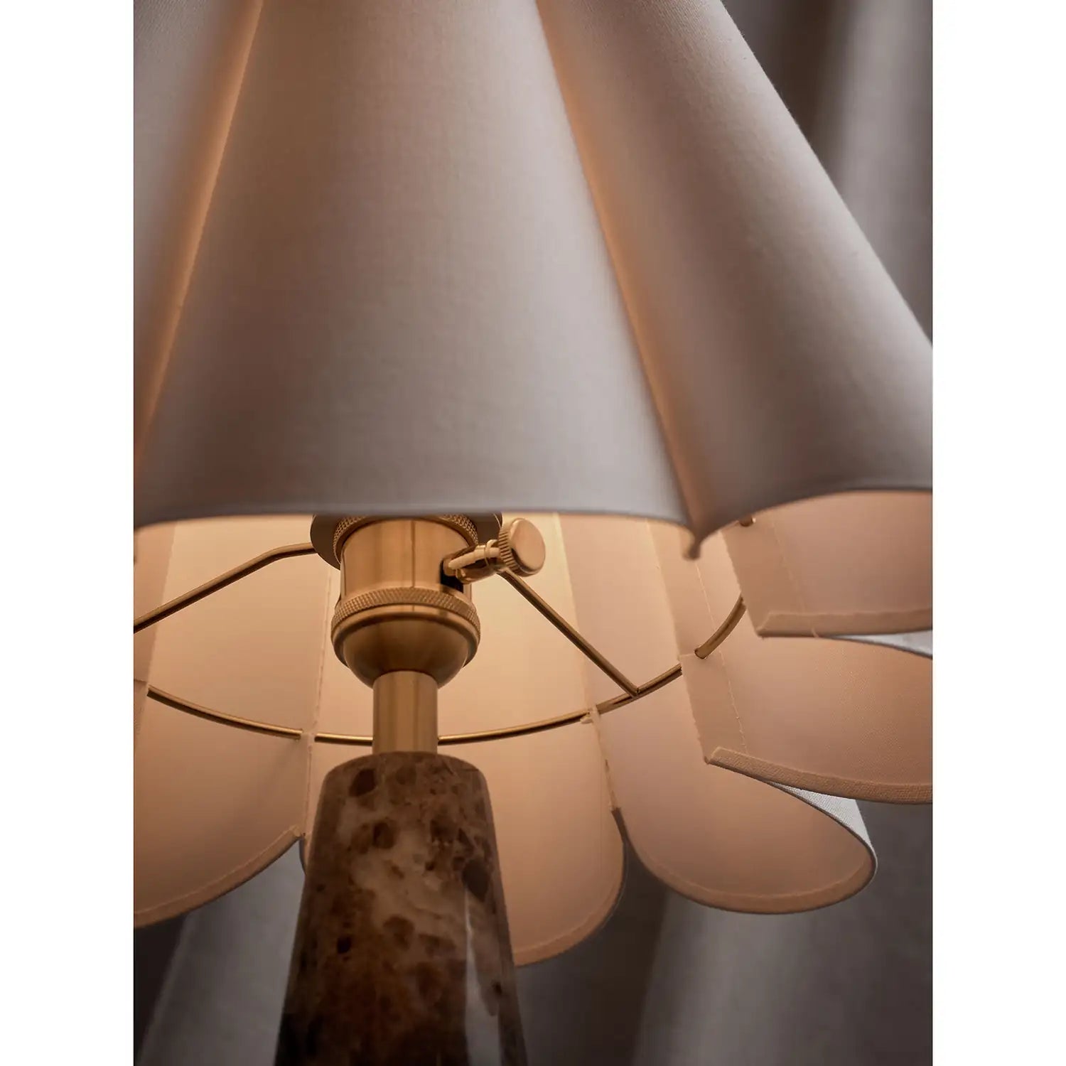 Regina Andrew, SEGAL MARBLE LAMP, TABLE LAMPS