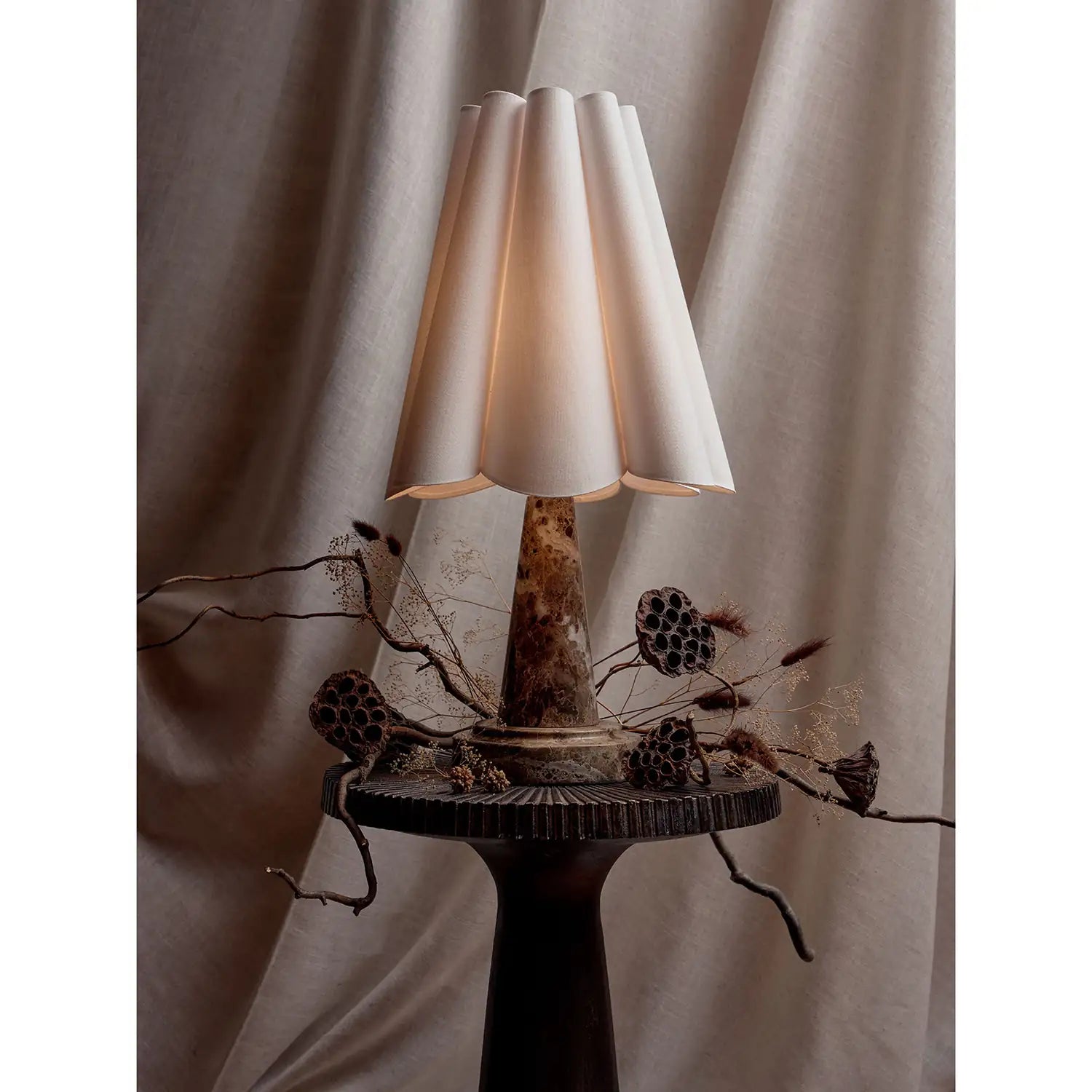 Regina Andrew, SEGAL MARBLE LAMP, TABLE LAMPS