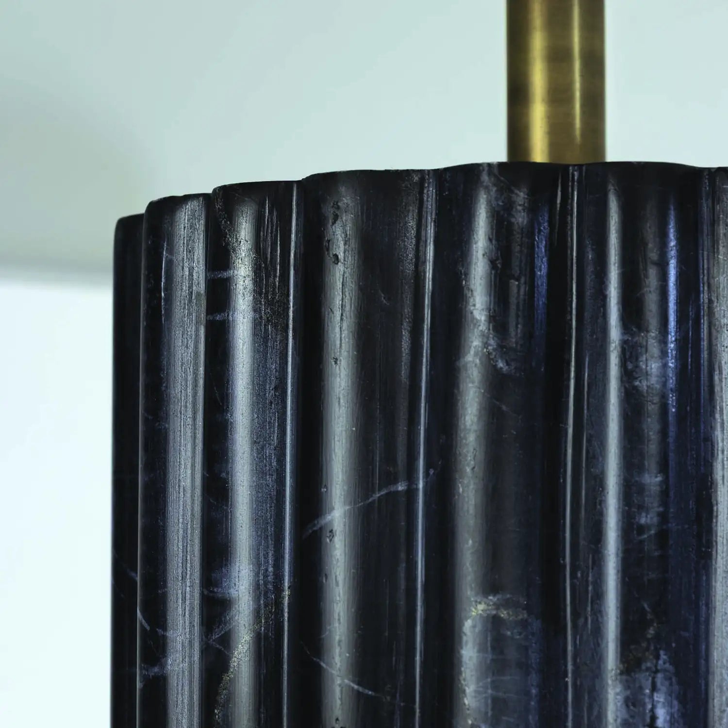 Regina Andrew, TAMBOUR MARBLE TABLE LAMP, TABLE LAMPS