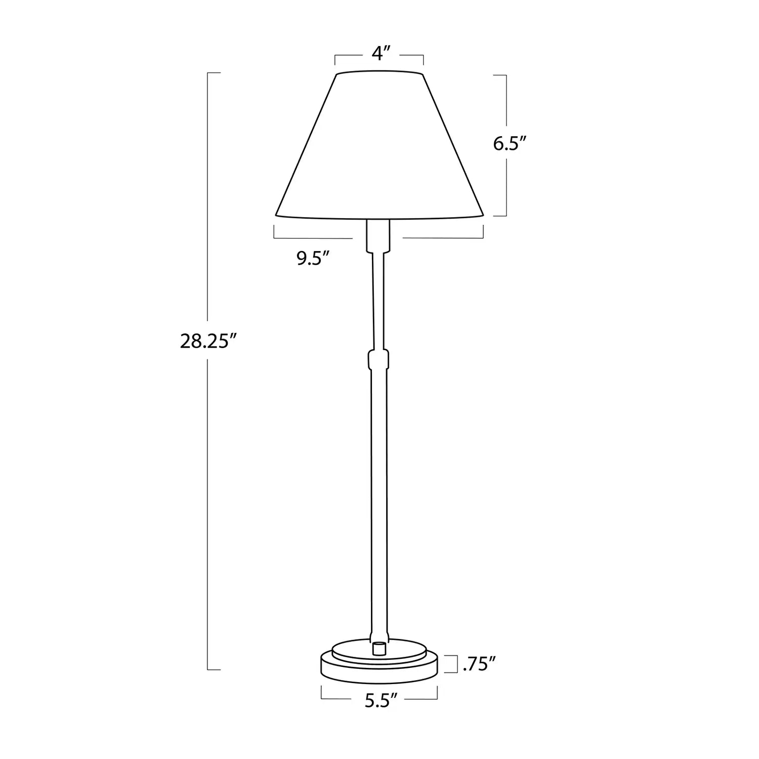 Regina Andrew, POLLY BUFFET LAMP, TABLE LAMPS