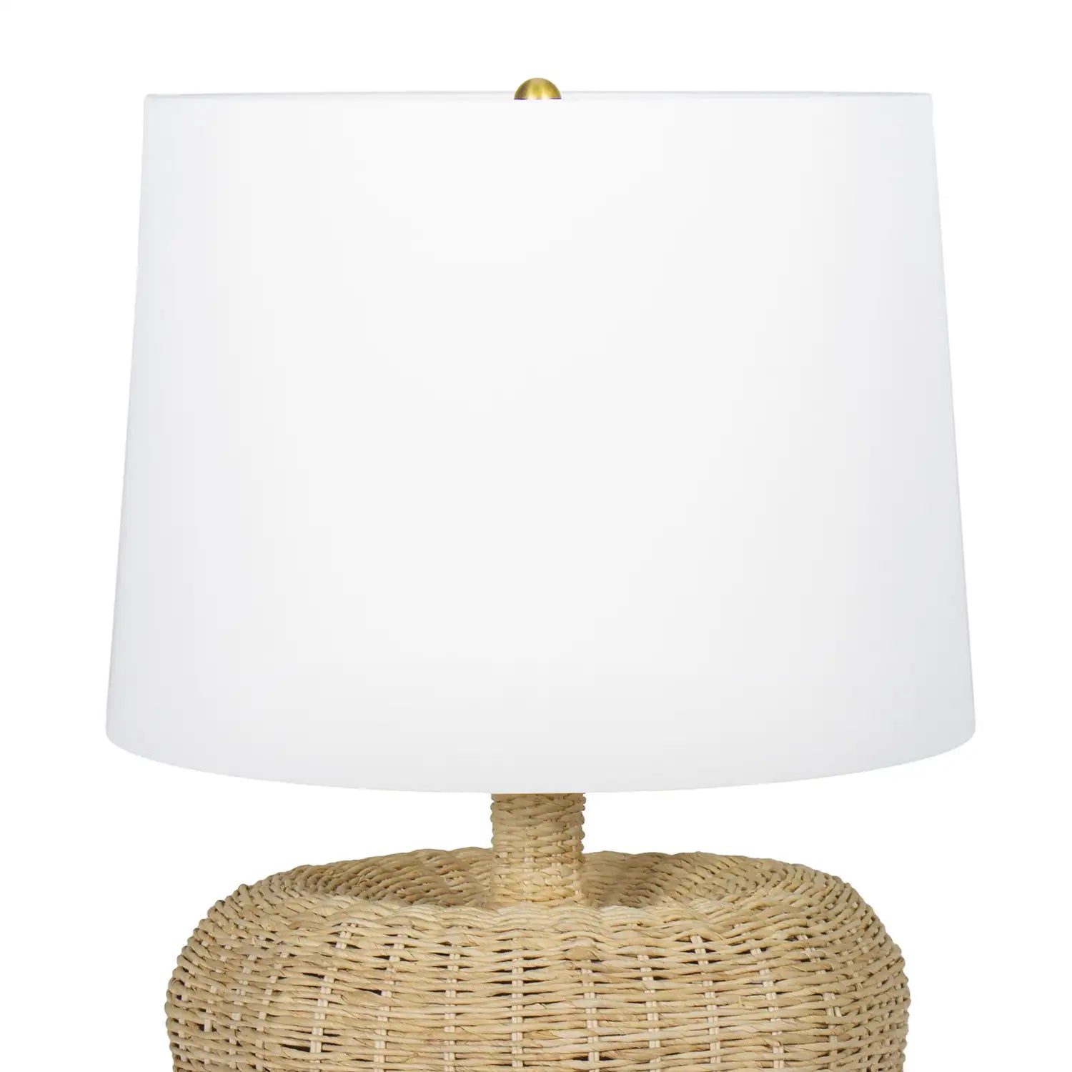 Regina Andrew, AVERY RATTAN TABLE LAMP, TABLE LAMPS