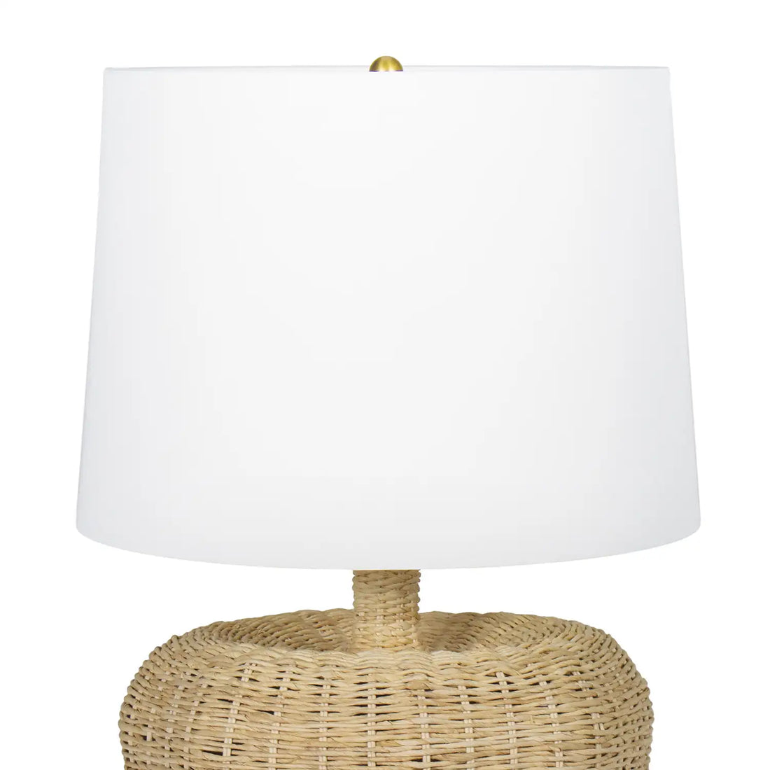 REGINA ANDREW, AVERY RATTAN TABLE LAMP, TABLE LAMPS
