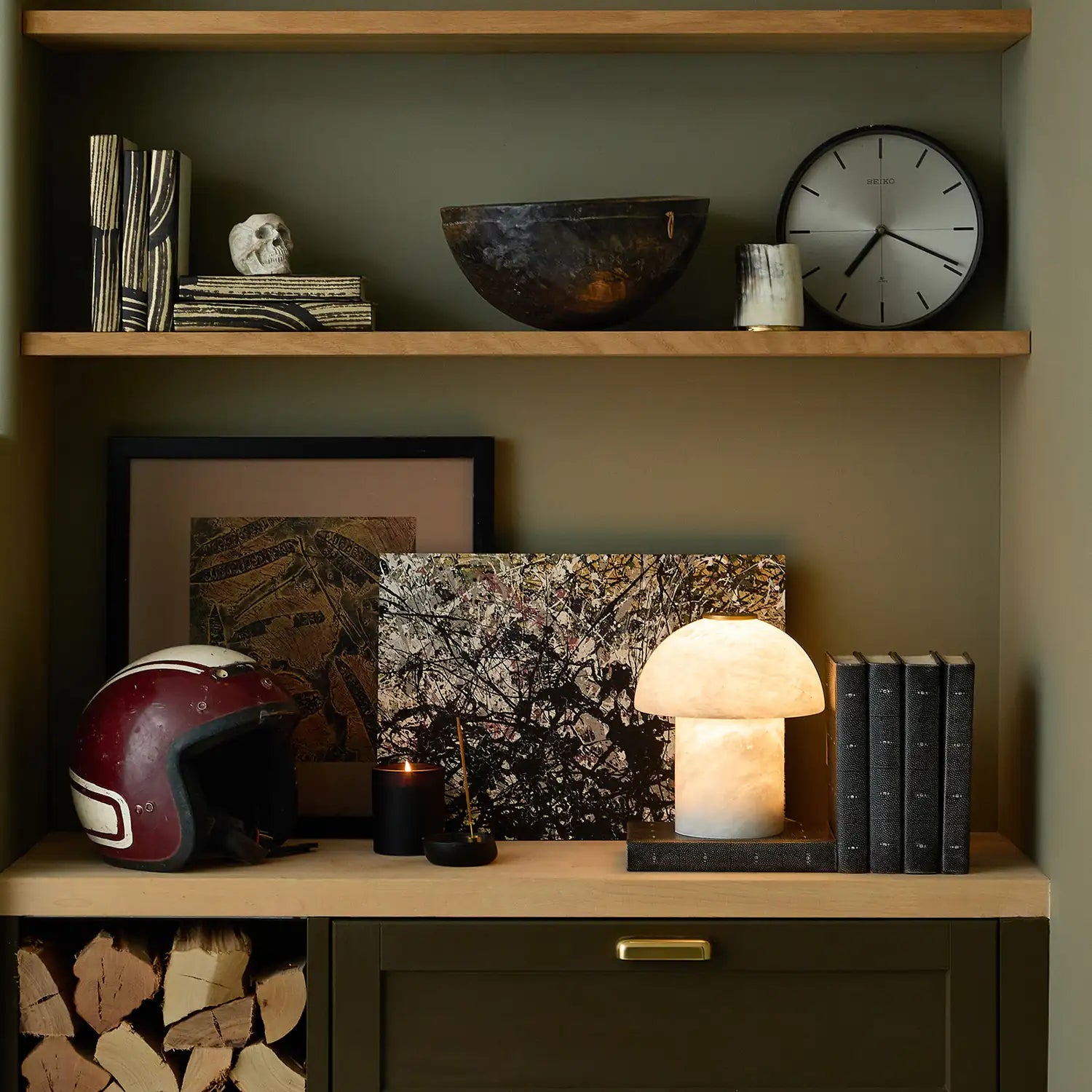 REGINA ANDREW, REGINA ANDREW BONNIE ALABASTER LAMP, TABLE LAMPS