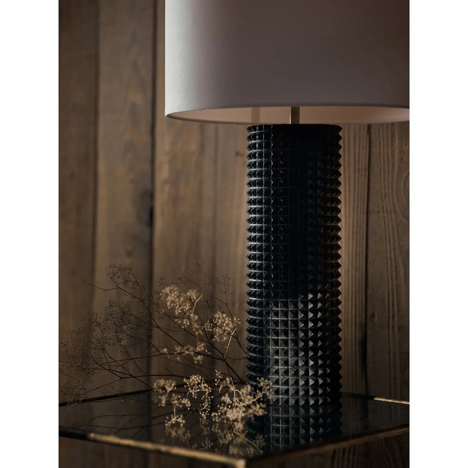 Regina Andrew, SYMON WOOD TABLE LAMP, TABLE LAMPS