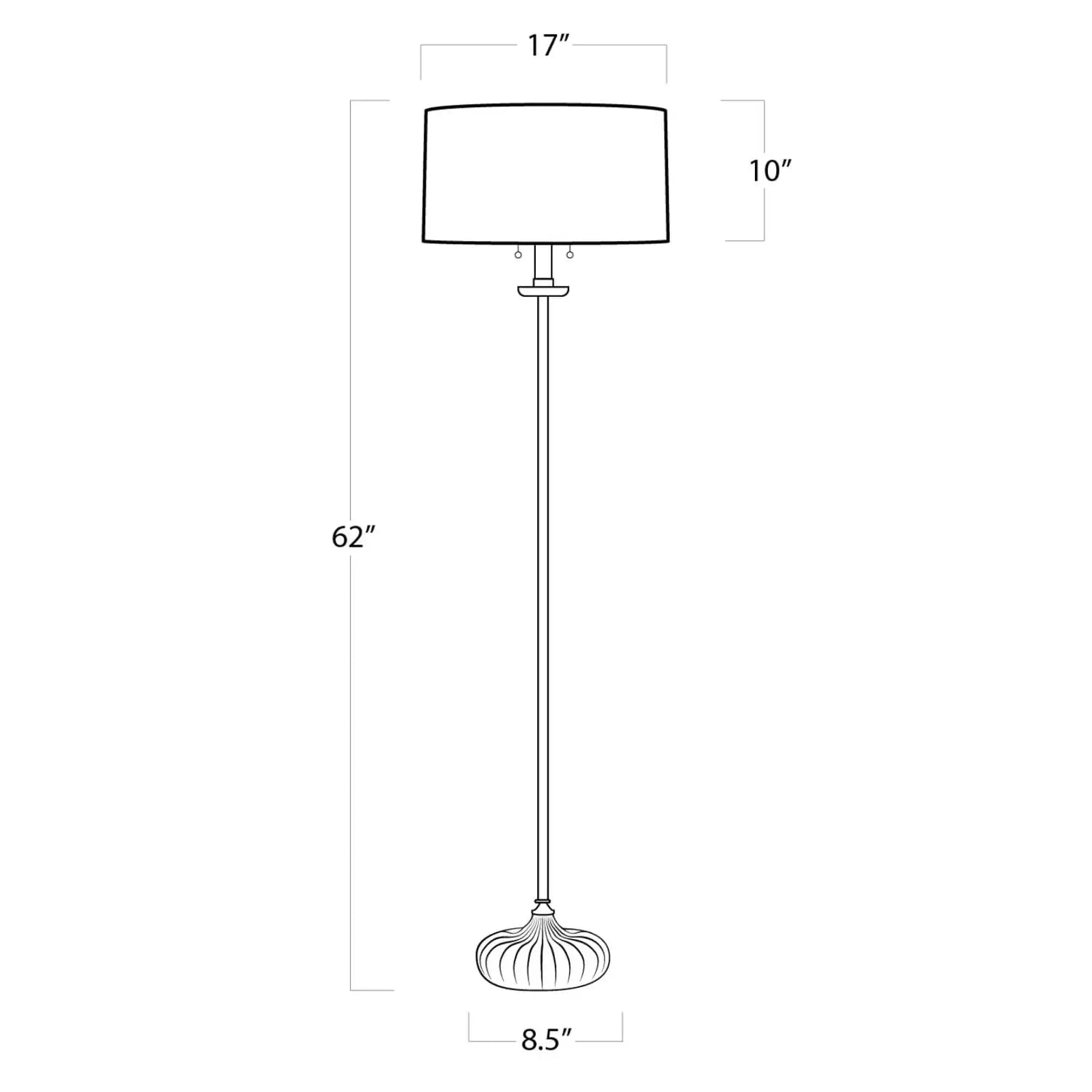 Regina Andrew, CLOVE STEM FLOOR LAMP, FLOOR LAMP