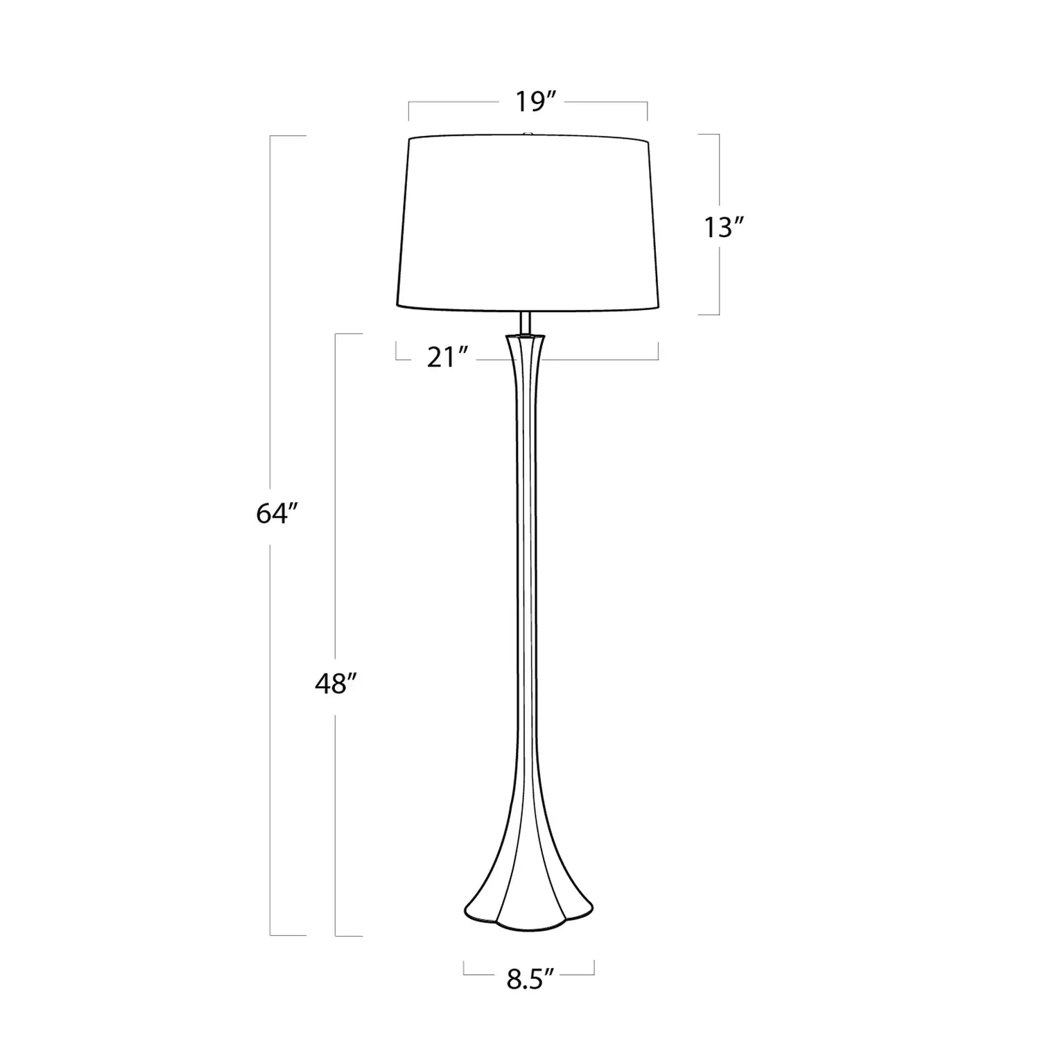 Regina Andrew, LILLIAN FLOOR LAMP, FLOOR LAMP