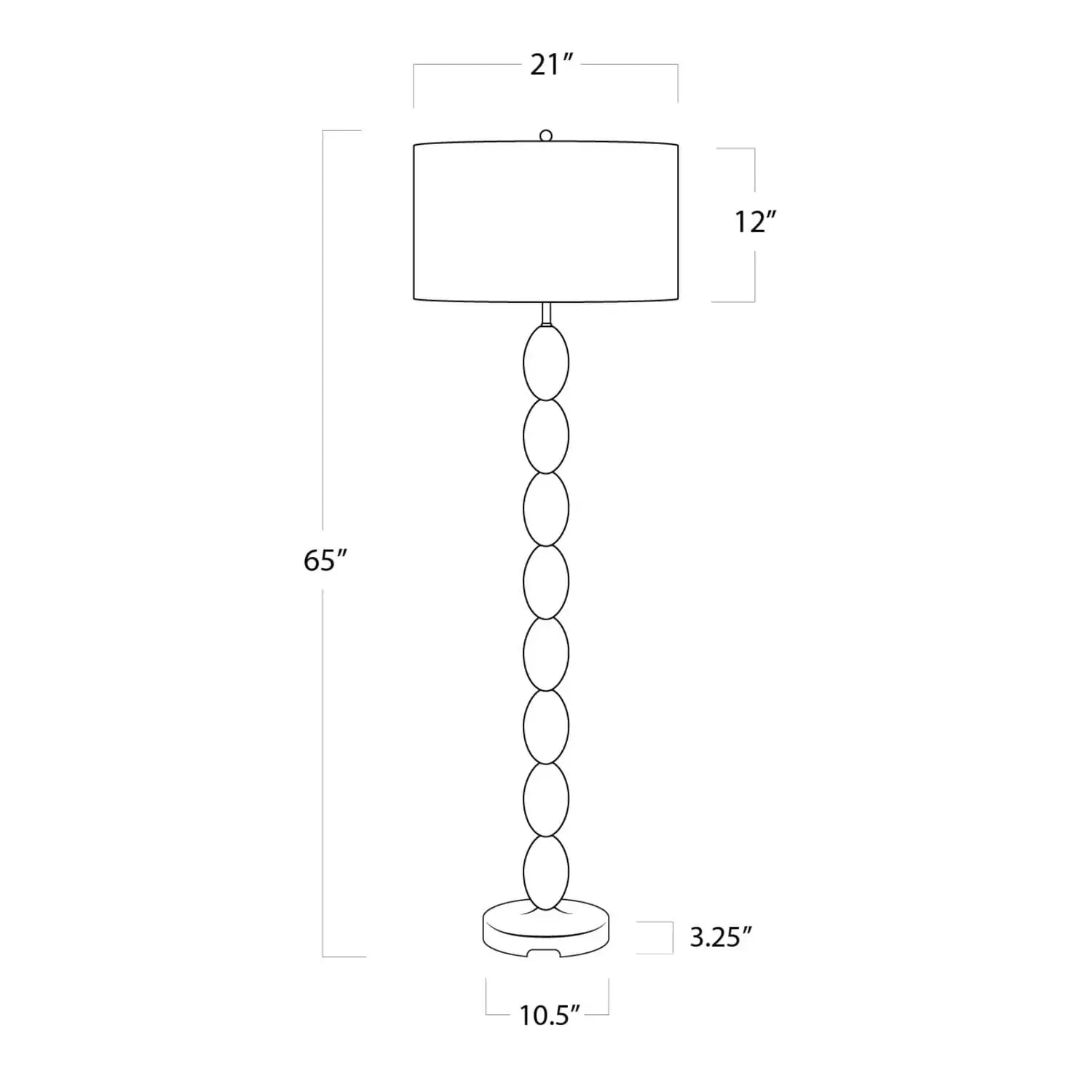 Regina Andrew, BUOY FLOOR LAMP, FLOOR LAMP