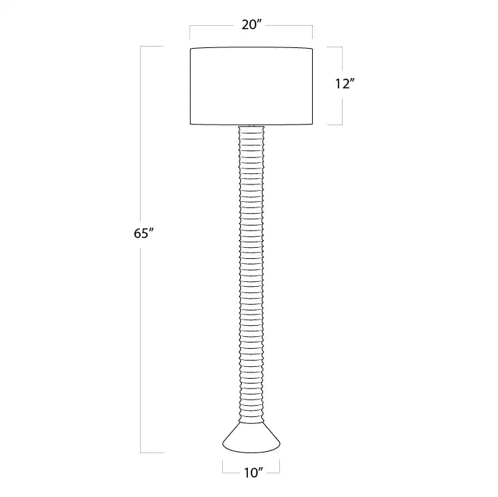 Regina Andrew, NABU METAL FLOOR LAMP, FLOOR LAMP