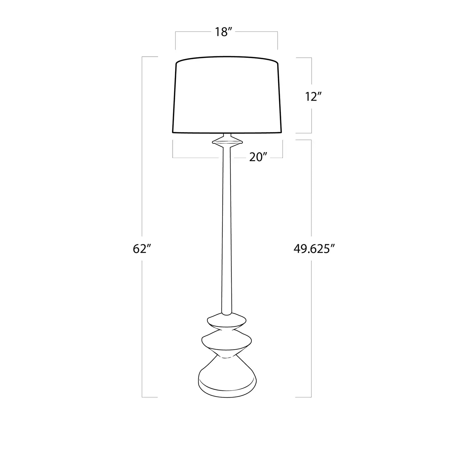 Regina Andrew, HOPE FLOOR LAMP, FLOOR LAMP