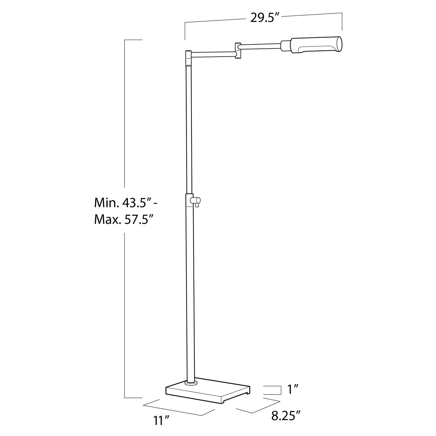 Regina Andrew, NOBLE FLOOR TASK READING LAMP, FLOOR LAMP