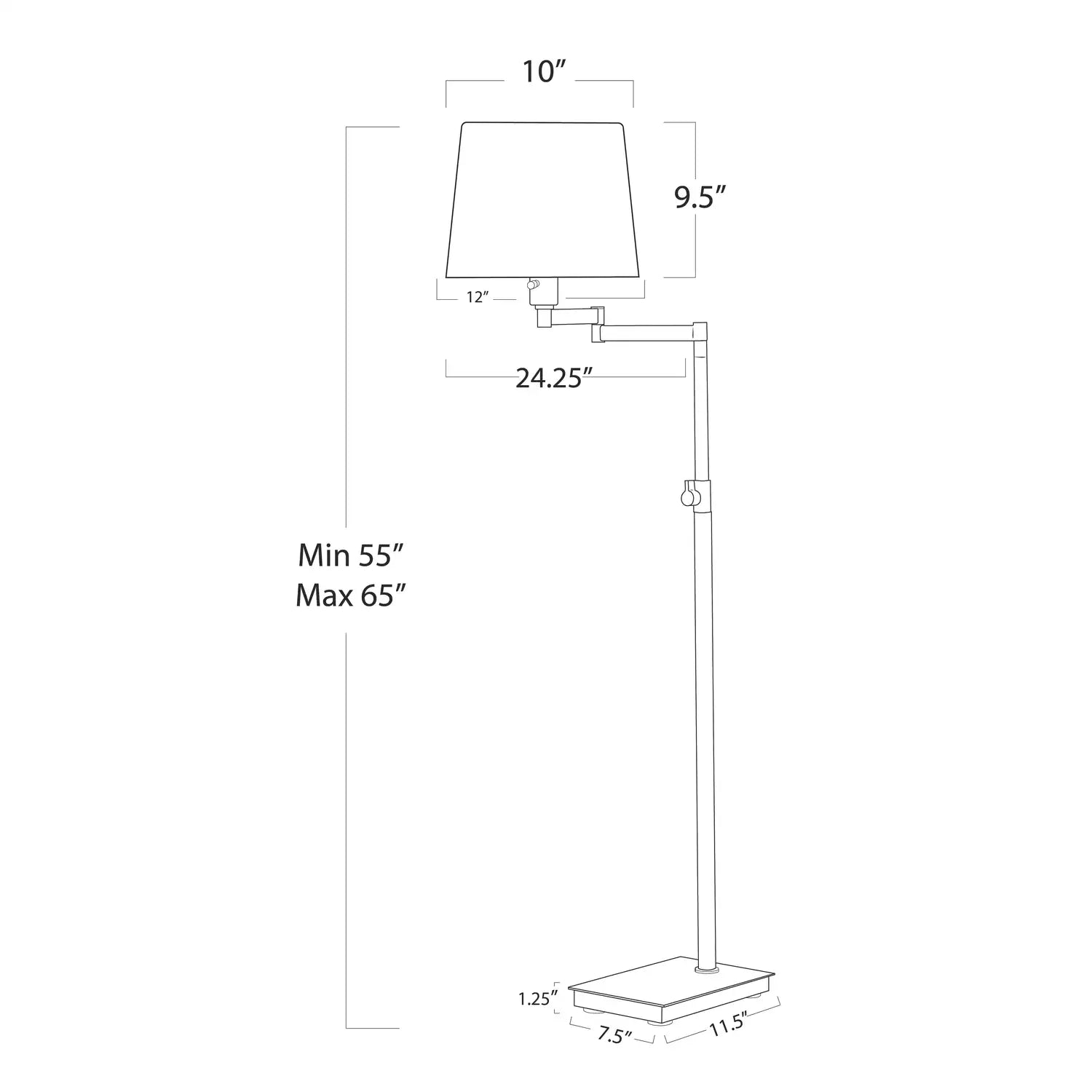 REGINA ANDREW, VIRTUE FLOOR LAMP, FLOOR LAMP