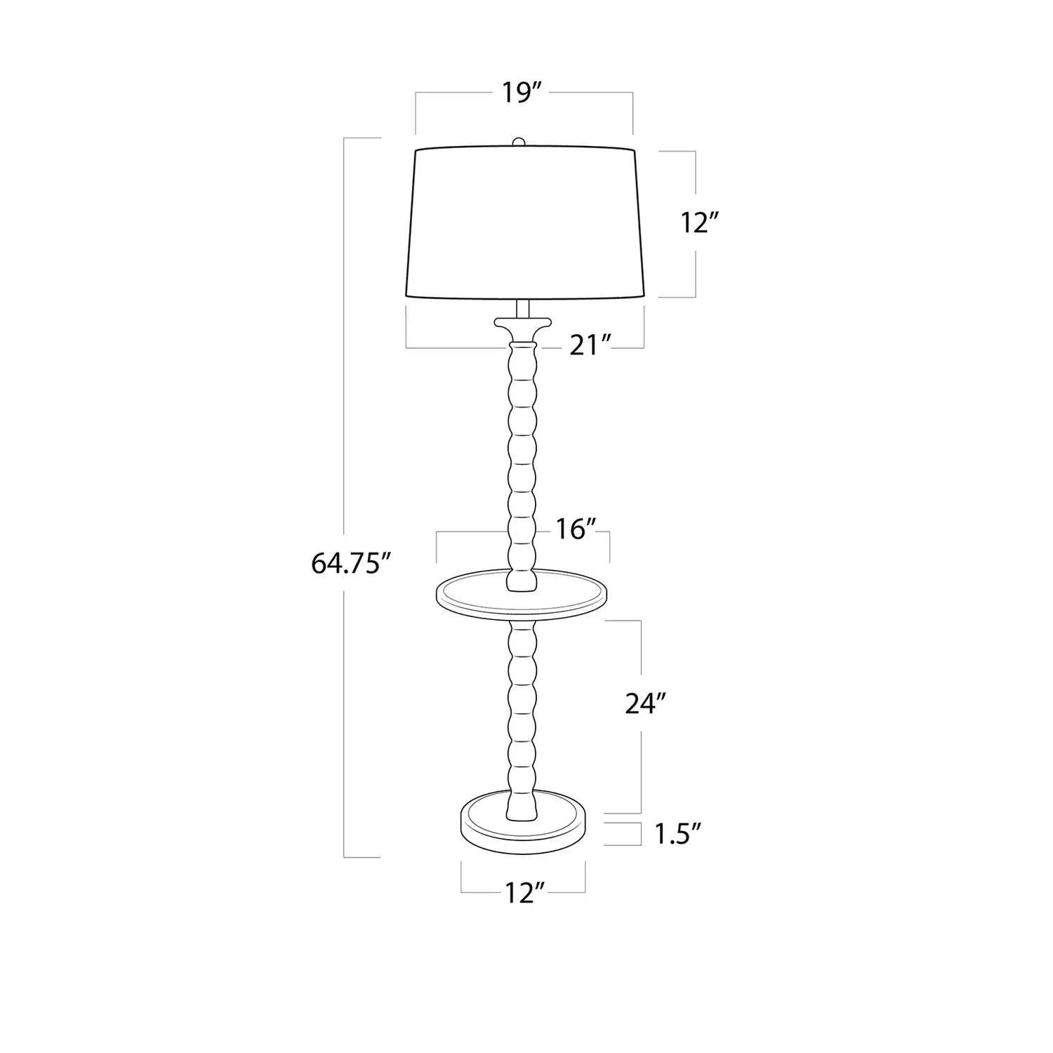 Regina Andrew, PERENNIAL FLOOR LAMP, FLOOR LAMP