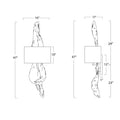 Regina Andrew, DRIFTWOOD SCONCE, WALL SCONCES
