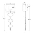 Regina Andrew, SINUOUS SCONCE, WALL SCONCES
