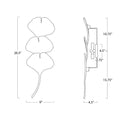 REGINA ANDREW, GINKGO SCONCE, WALL SCONCES