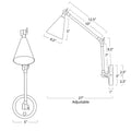 Regina Andrew, SAL TASK SCONCE, WALL SCONCES