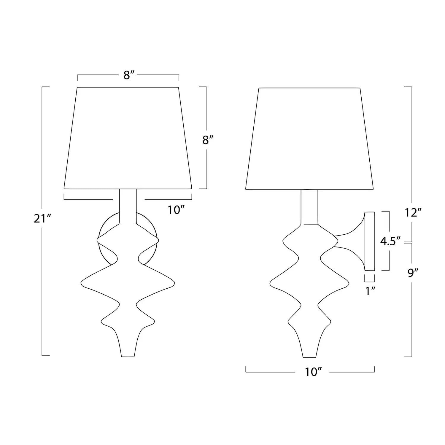 Regina Andrew, HOPE SCONCE, WALL SCONCES