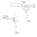 Regina Andrew, NOBLE SWING ARM TASK SCONCE, WALL SCONCES