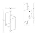 Regina Andrew, FOLIO SCONCE, WALL SCONCES