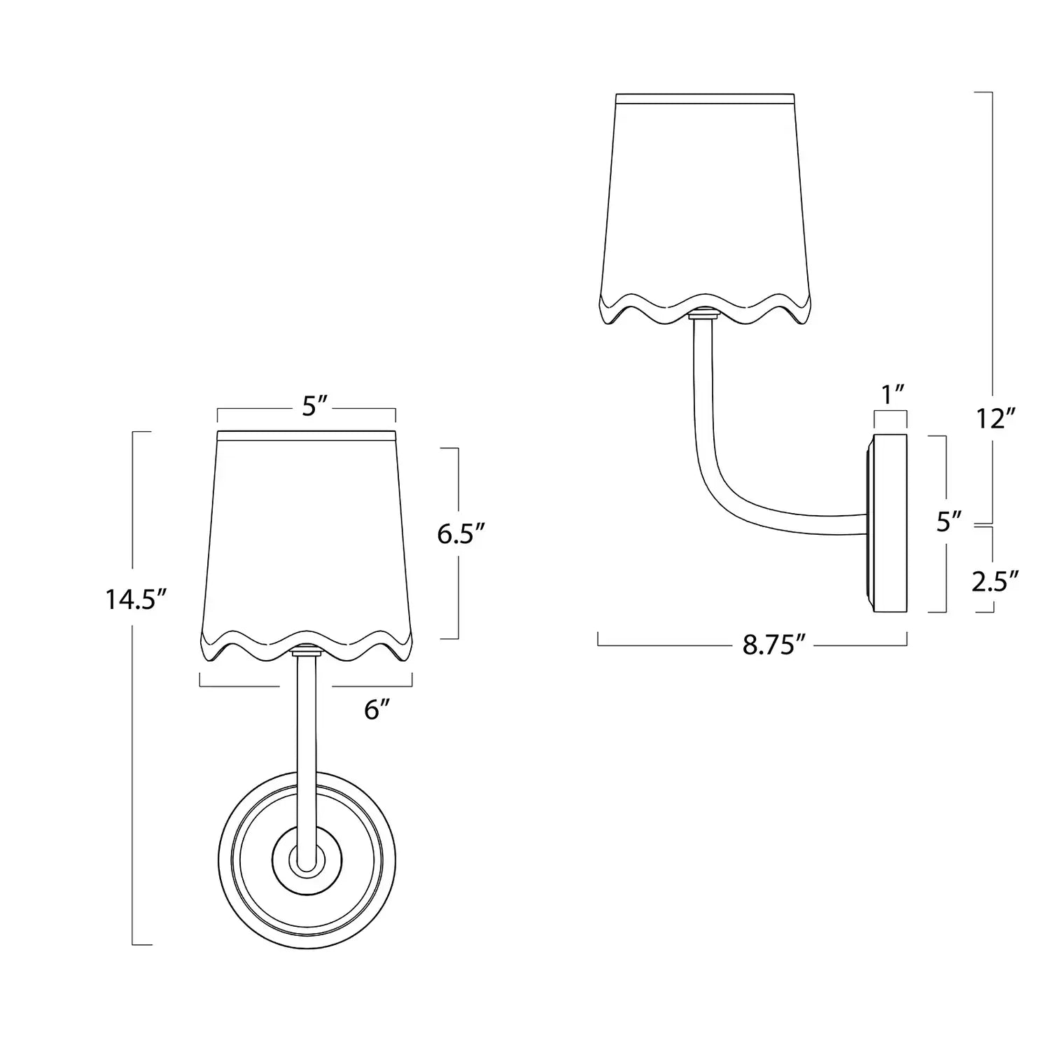Regina Andrew, ARIEL SCONCE, WALL SCONCES