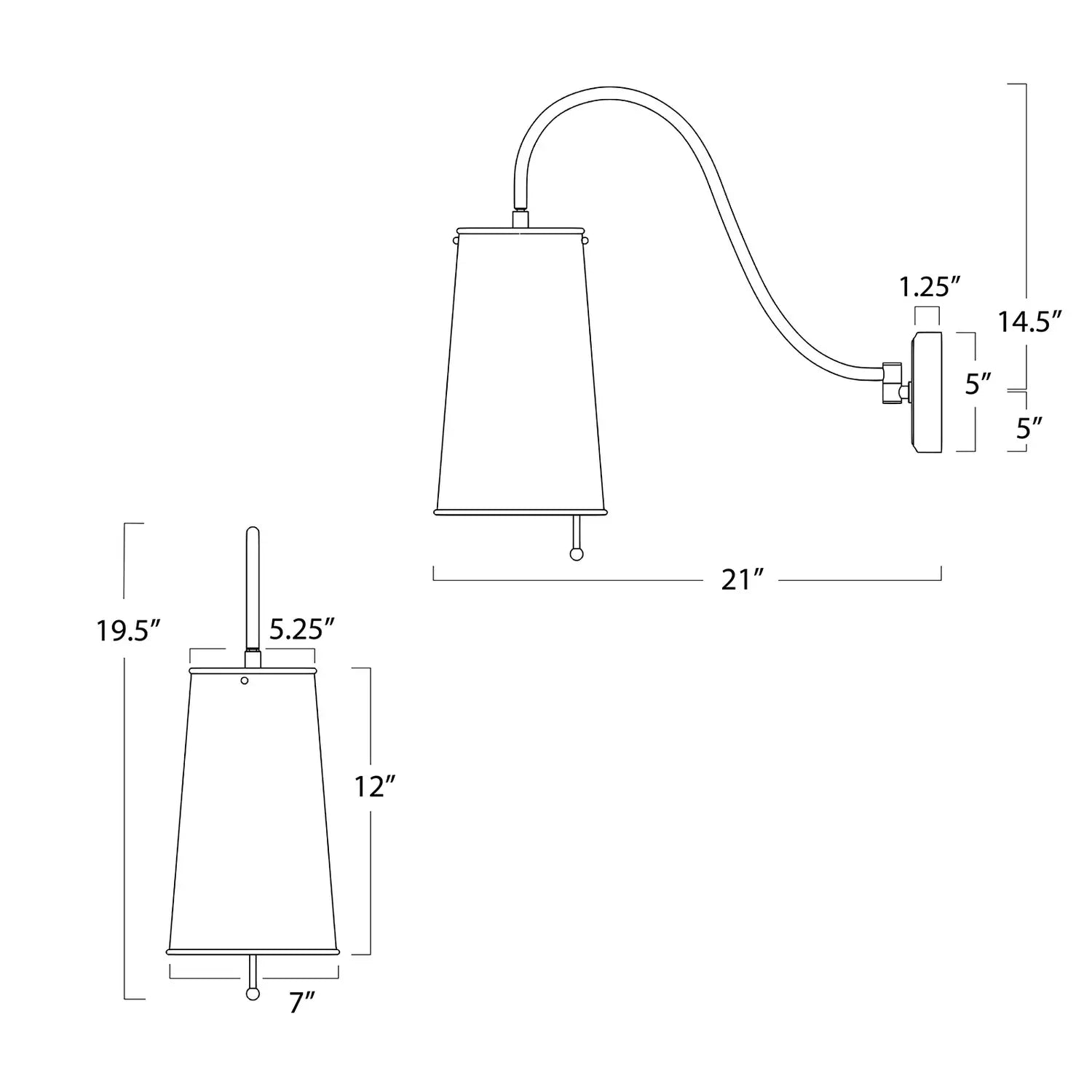 Regina Andrew, HATTIE SCONCE, WALL SCONCES