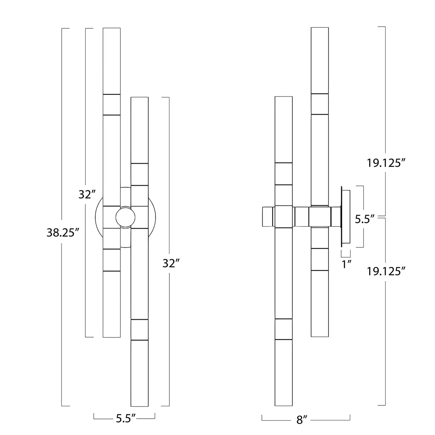 Regina Andrew, CASS SCONCE, WALL SCONCES