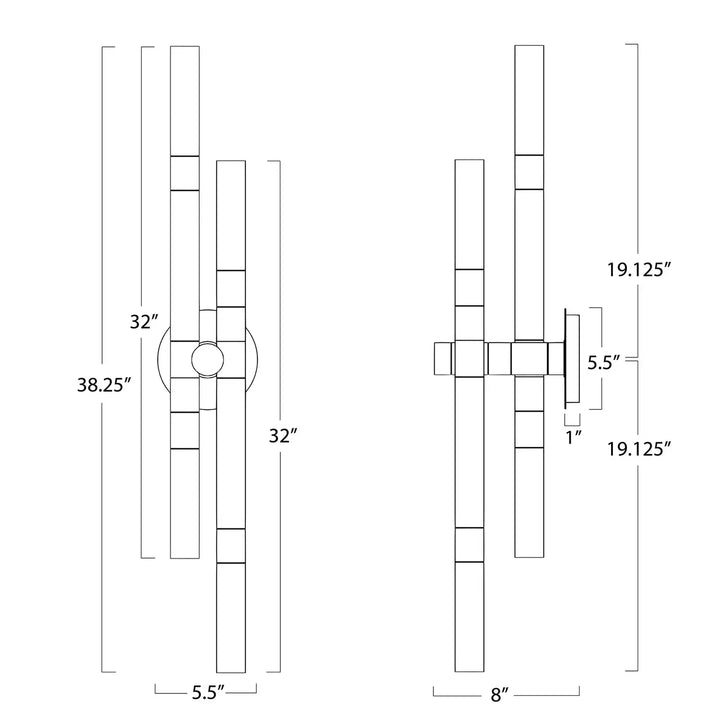 Regina Andrew, CASS SCONCE, WALL SCONCES