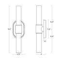 Regina Andrew, DIXON SCONCE DOUBLE, WALL SCONCES