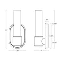 Regina Andrew, DIXON SCONCE SINGLE, WALL SCONCES