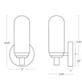 Regina Andrew, SALON SCONCE SINGLE, WALL SCONCES