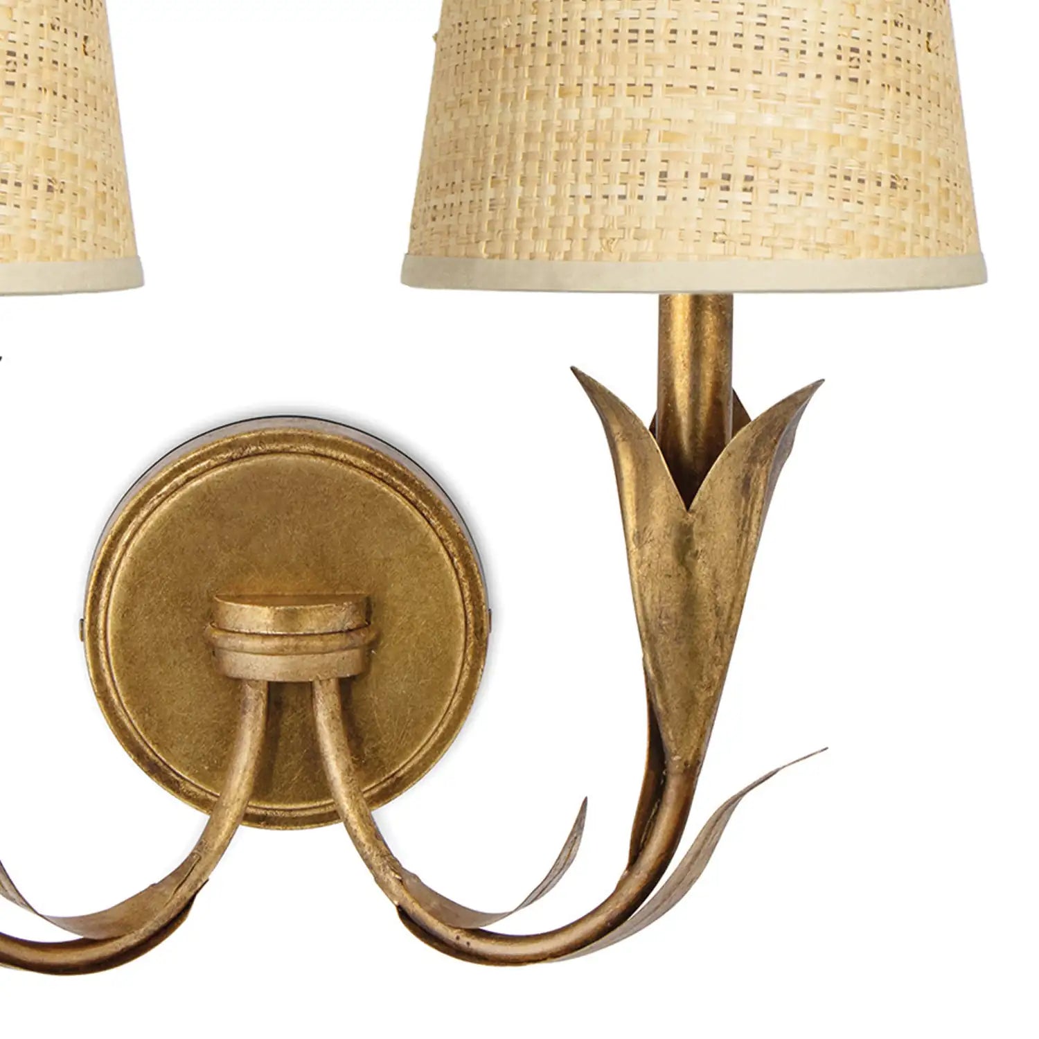 Regina Andrew, RIVER REED SCONCE DOUBLE, WALL SCONCES