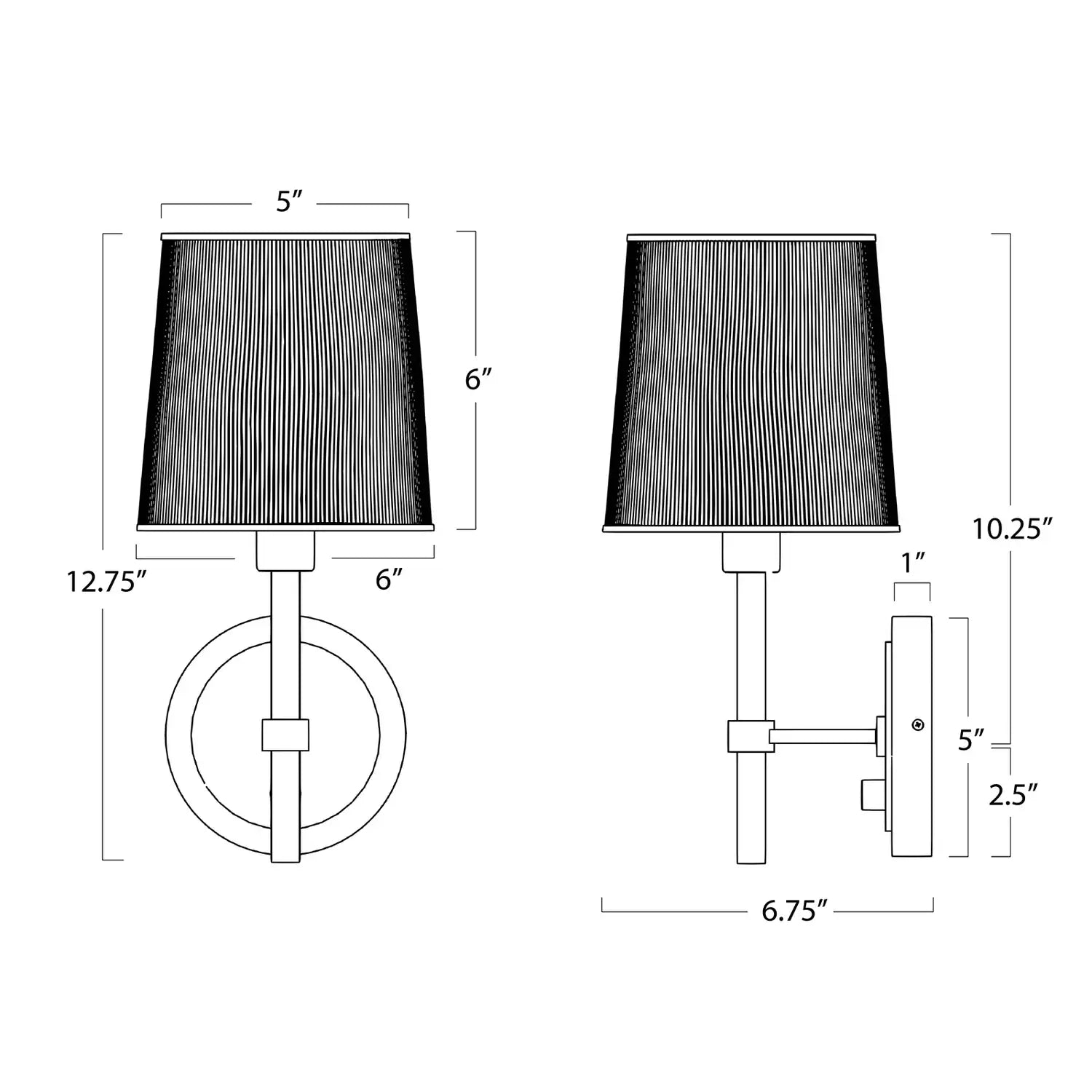 REGINA ANDREW, FRANKLIN SCONCE, WALL SCONCES