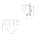 Regina Andrew, ECHO SCONCE, WALL SCONCES