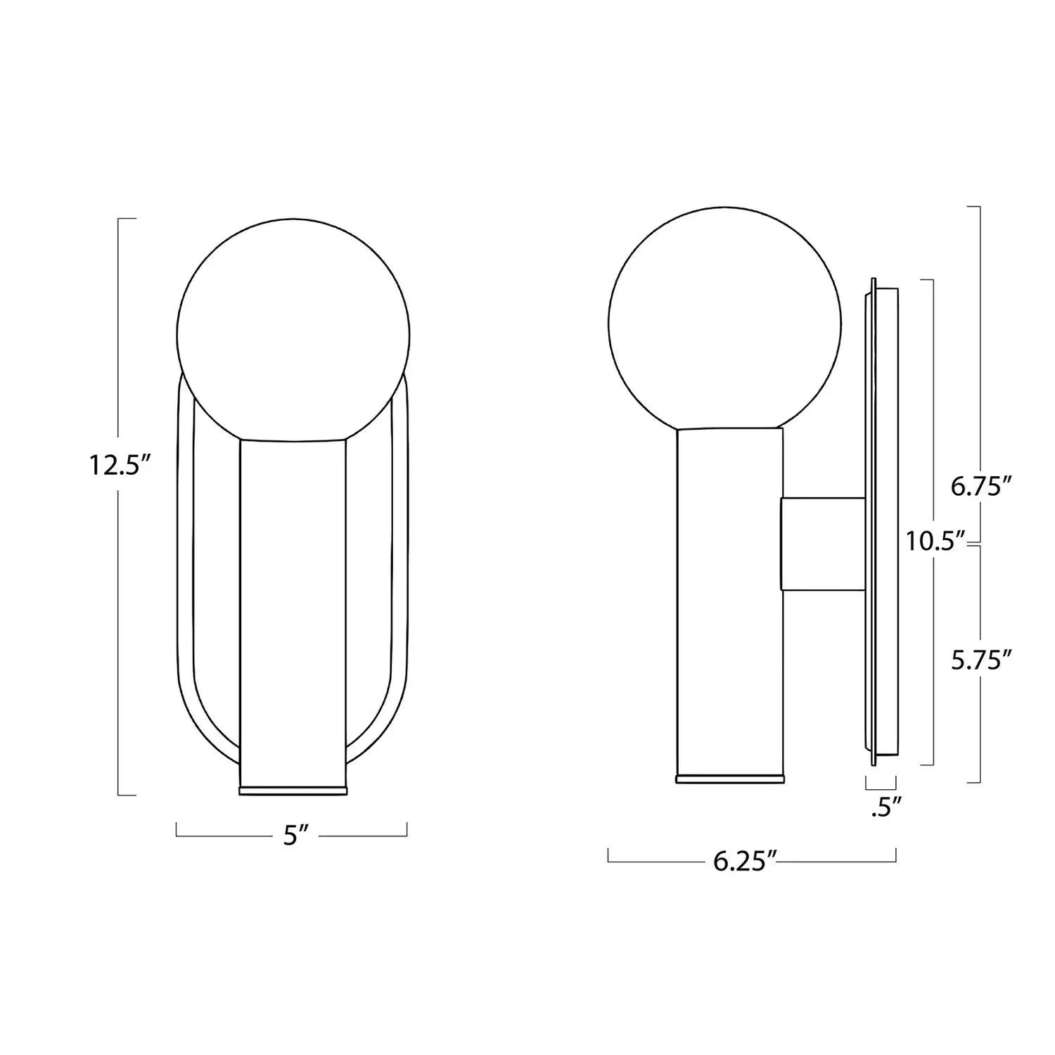 Regina Andrew, DION SCONCE, WALL SCONCES