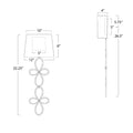 Regina Andrew, MINUET SCONCE, WALL SCONCES