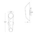 REGINA ANDREW, VEST SCONCE, WALL SCONCES