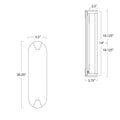 Regina Andrew, HOUSTON LINEAR SCONCE, WALL SCONCES