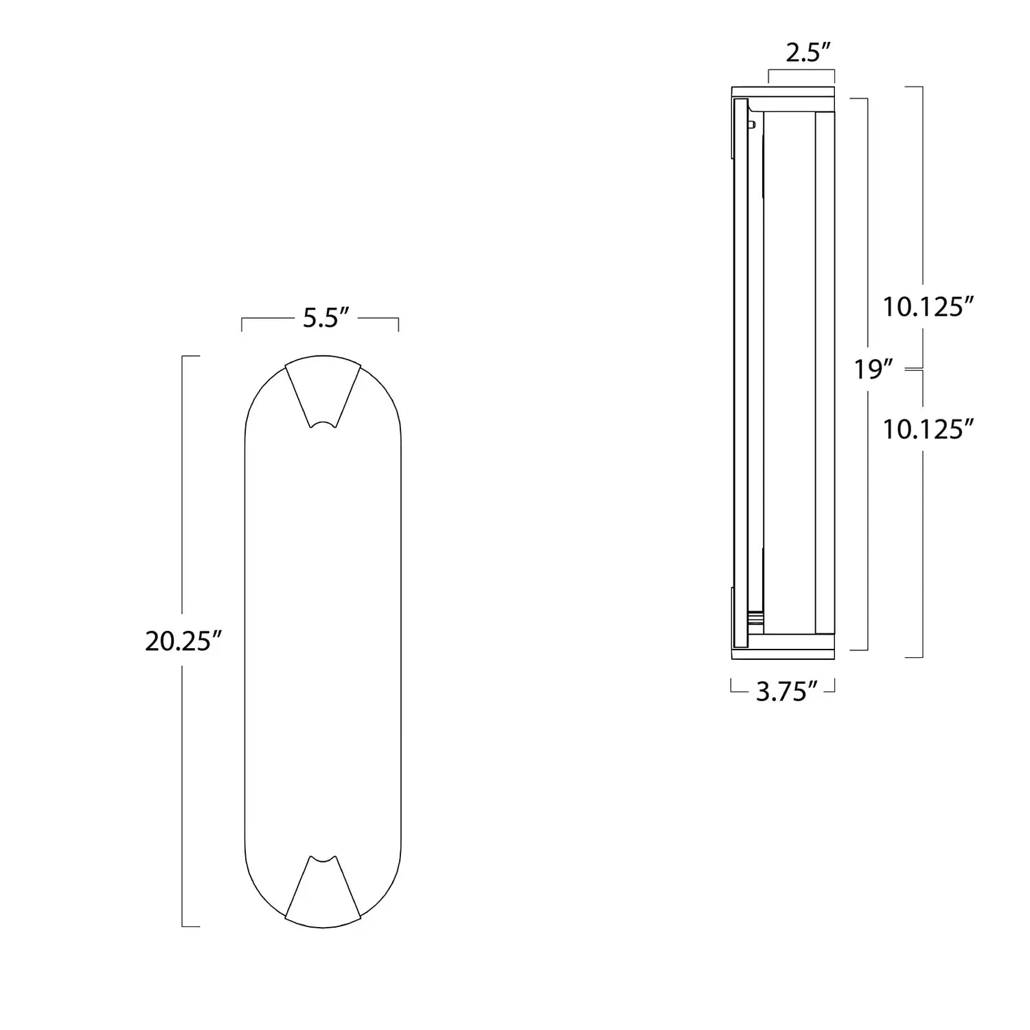Regina Andrew, HOUSTON LINEAR SCONCE, WALL SCONCES