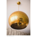 Regina Andrew, PIERCED METAL SPHERE PENDANT, PENDANT LIGHT