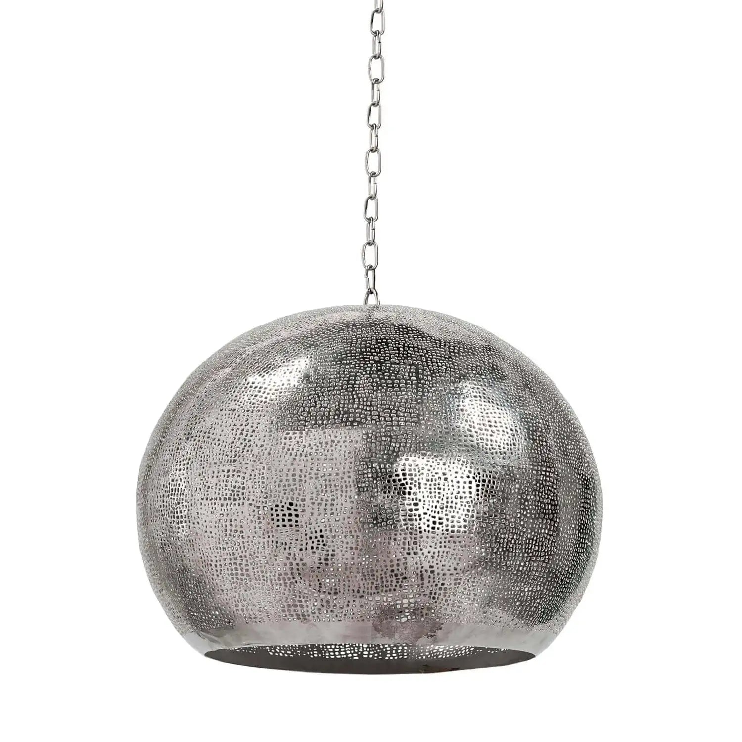 Regina Andrew, PIERCED METAL SPHERE PENDANT, PENDANT LIGHT