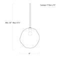 Regina Andrew, MOLTEN PENDANT, PENDANT LIGHT