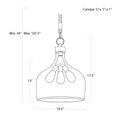 Regina Andrew, DEMI JOHN PENDANT, PENDANT LIGHT