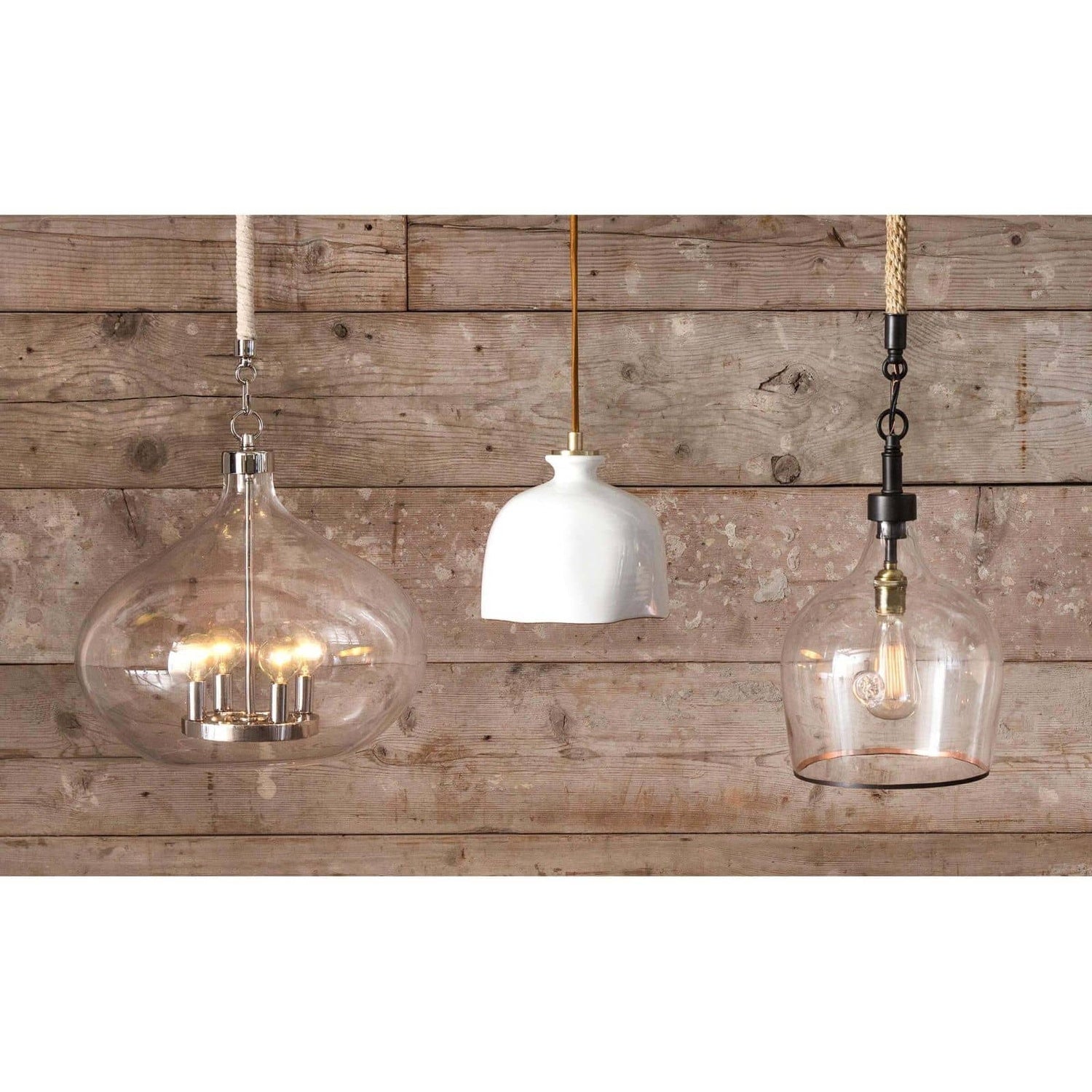 Regina Andrew, BIANCA CERAMIC PENDANT, PENDANT LIGHT