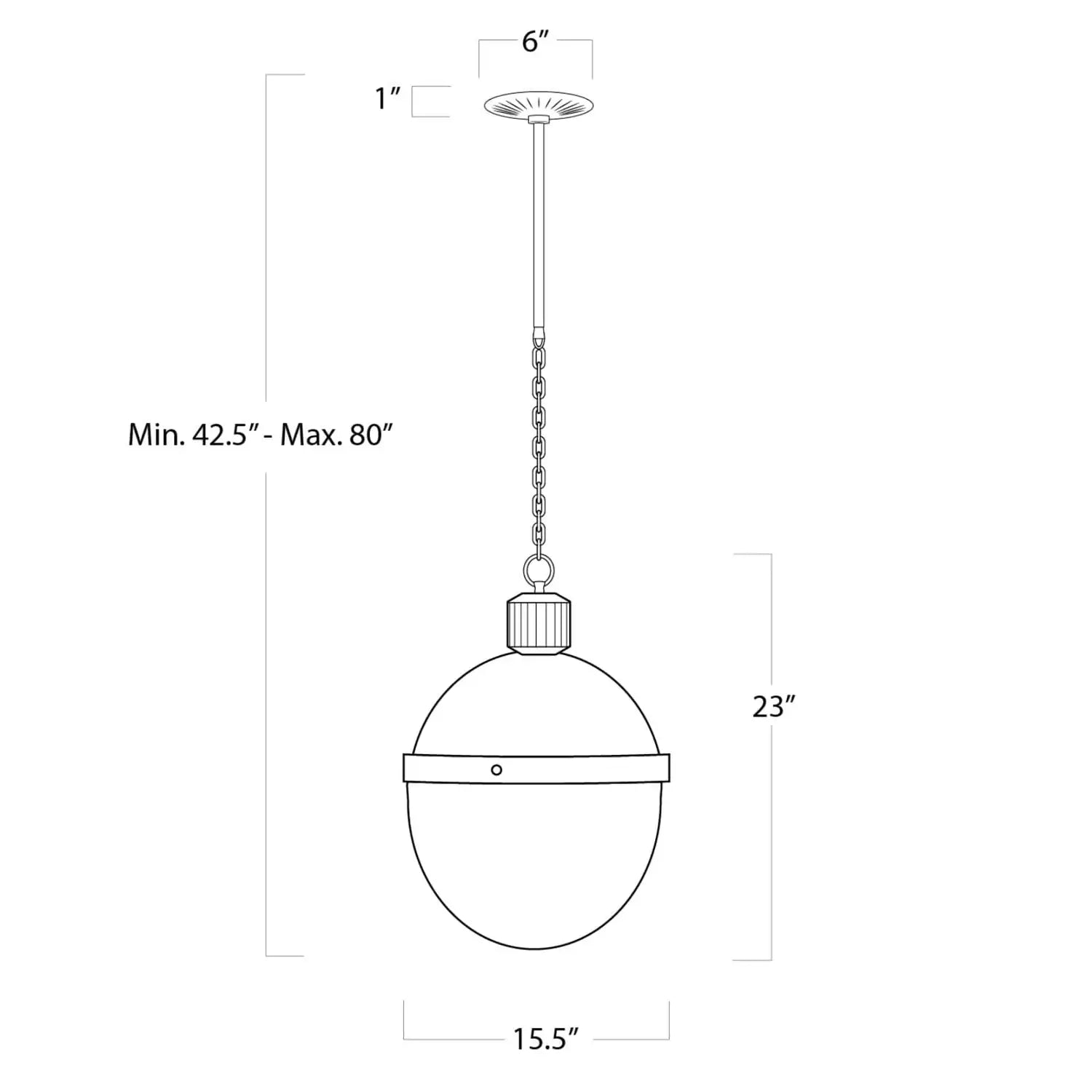 Regina Andrew, OTIS PENDANT, PENDANT LIGHT