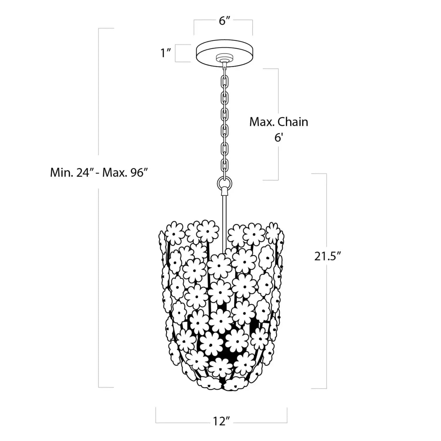 Regina Andrew, CHARLOTTE PENDANT, PENDANT LIGHT