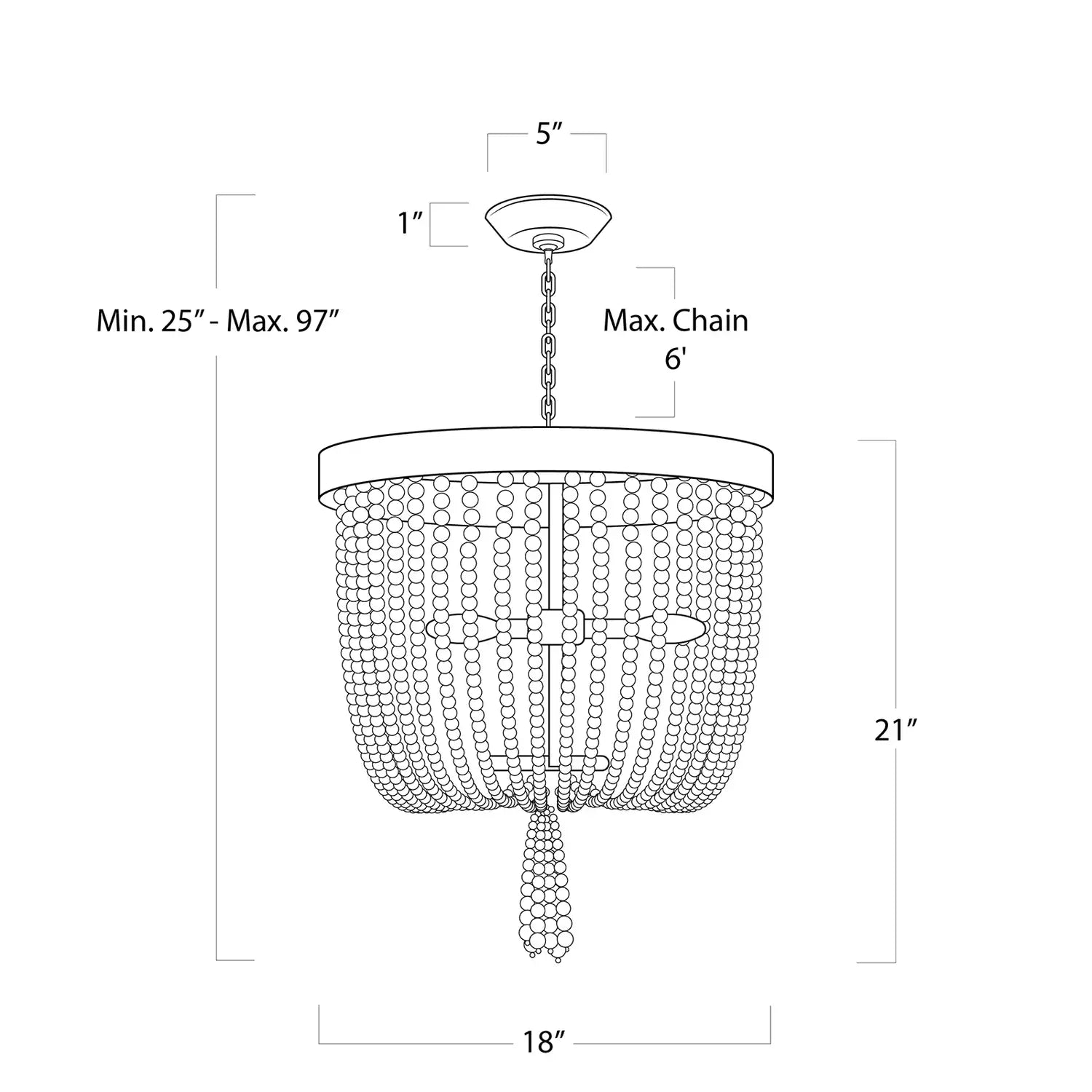 Regina Andrew, MILOS CHANDELIER, CHANDELIER LIGHT