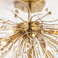 REGINA ANDREW, POPPY GLASS SEMI FLUSH MOUNT, FLUSH MOUNT CEILING LIGHTS