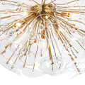 REGINA ANDREW, POPPY GLASS SEMI FLUSH MOUNT, FLUSH MOUNT CEILING LIGHTS