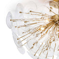 REGINA ANDREW, POPPY GLASS SEMI FLUSH MOUNT, FLUSH MOUNT CEILING LIGHTS